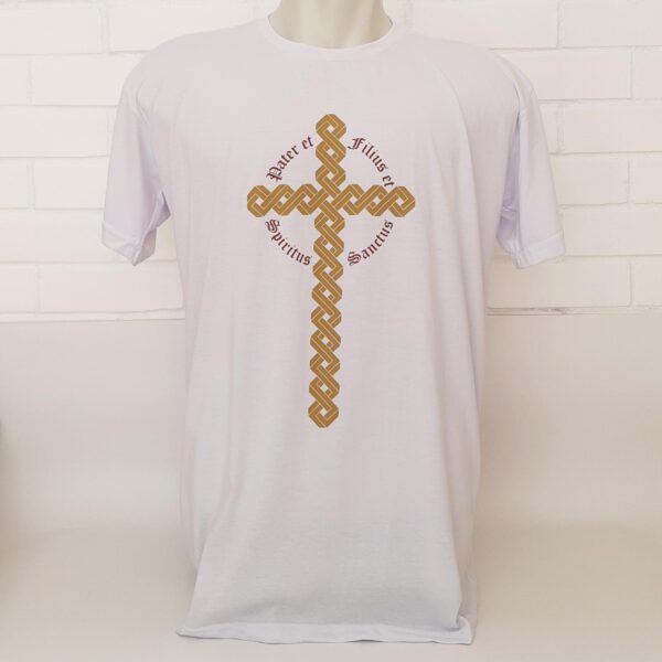 Camiseta Sinal da Cruz em Espiral. - Image 3