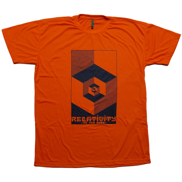 Camiseta Relativity Cube - Laranja. - Image 3