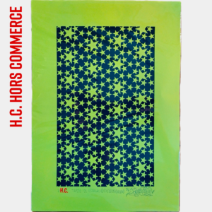 Serigrafia A3 - Tapete de Estrelas - Pattern (Neon).